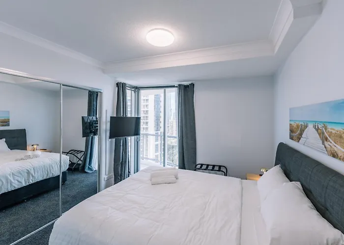 Resort Style Chevron Apartments Surfers Paradise By Gold Coast Travels